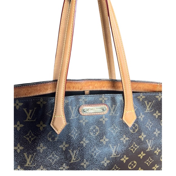 AUTHENTIC LOUIS VUITTON MONOGRAM WILSHIRE MM TOTE BAG. - Picture 15 of 15